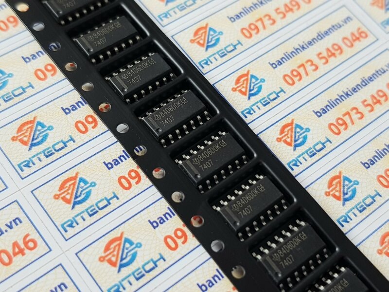 [Combo 5 chiếc] 7407 SN7407DR IC điều khiển SOP-14