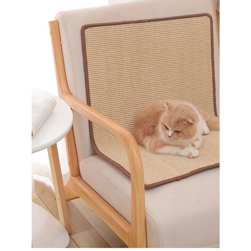 Đi văng mèo đầu bảo vệ Mat mèo scraper cho mèo Cây Gãi bài đồ chơi cho mèo cào sisal Thảm sofa vỏ bọc đồ nội thất