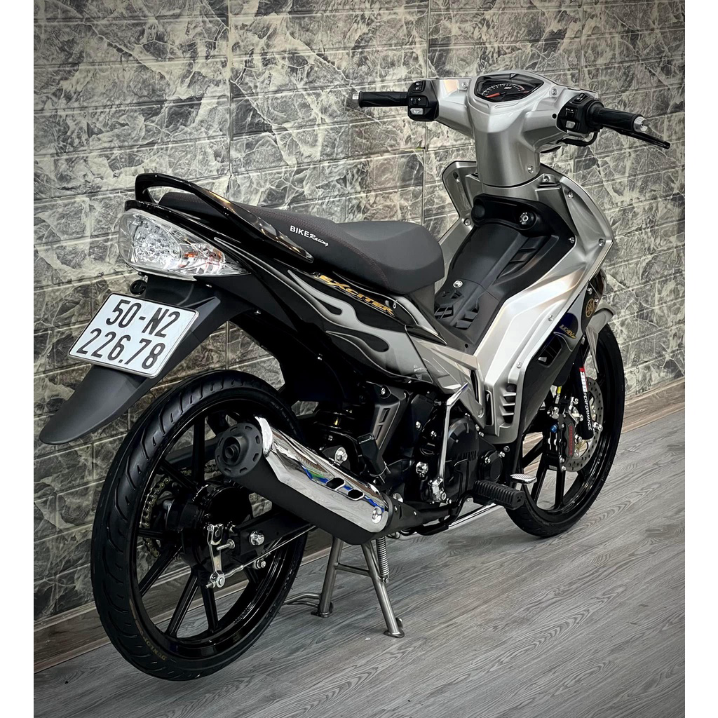 Tem rời Exciter 2006 - Mẫu lửa bạc đen