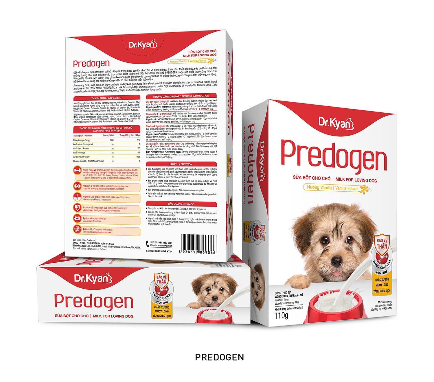 Sữa Bột DR. Kyan Precaten - Predogen Dành Cho Chó Mèo