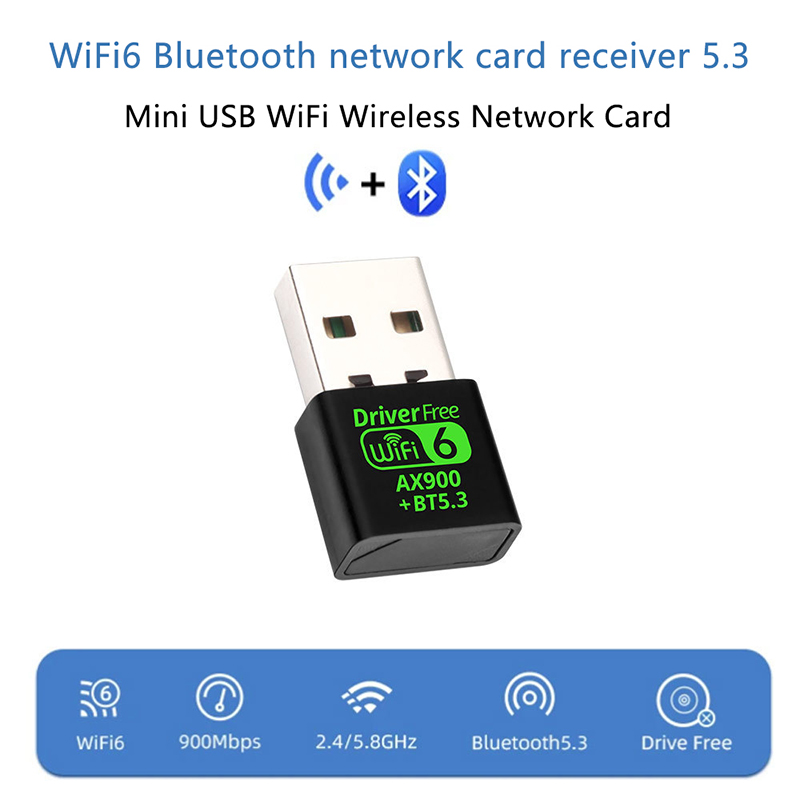 AX900%20WiFi%206%20USB%20Bluetooth%205.3%20Adapter%202in1%20Dongle%20Dual%20Band%202.4G&5GHz%20USB%20WiFi%20Network%20Wireless%20Wlan%20Receiver%20DRIVER%20FREE%20XUANTING%20-%20Image%203