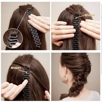 3pcs Hair Accessories Bun Maker Braid Hair Styling Beauty Tool Party Hair Pin For Women Girl Black Intl Lazada Singapore