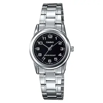 casio ladies silver watch