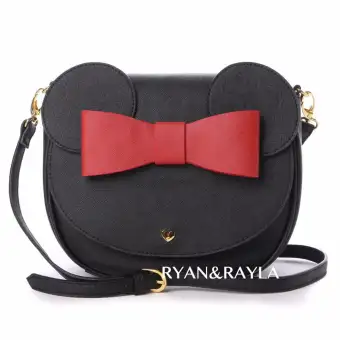 Colors By Jennifer Sky Disney Limited Collections Mickey Ears Cross Body Bag Black Color Lazada Singapore
