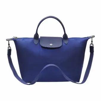 Longchamp Navy Le Pliage Neo Medium Handbag Lazada Singapore Longchamp Navy Le Pliage Neo Medium Handbag
