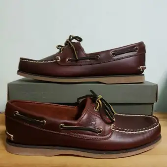 timberland classic 2 eye boat shoes