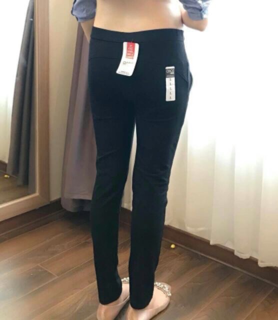 Quần legging bầu nâng mông hàng đẹp (có đáp bụng và chun chỉnh)