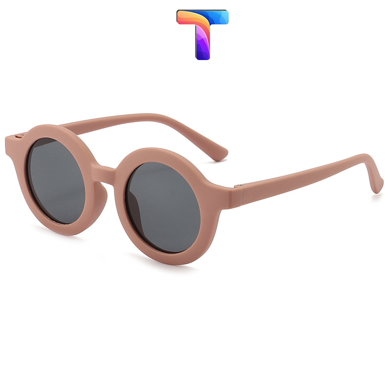 [Nhiều màu] Mắt kính râm trẻ em trai gái phân cực tròn Polarized 6054