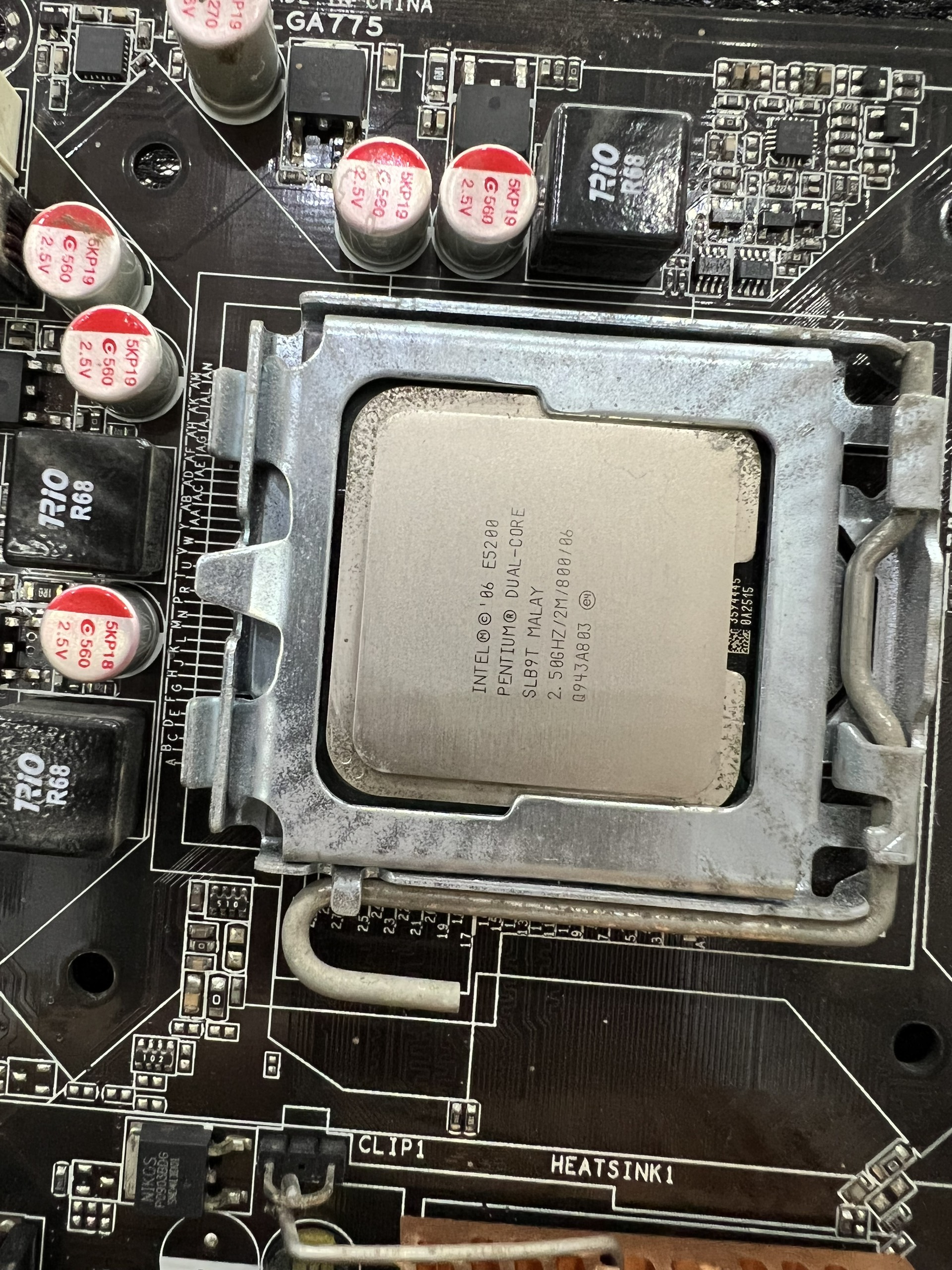 Mainboard G31 ASUS P5KPL-AM SE FULL ON - Cũ (Tặng kèm cpu E5200)