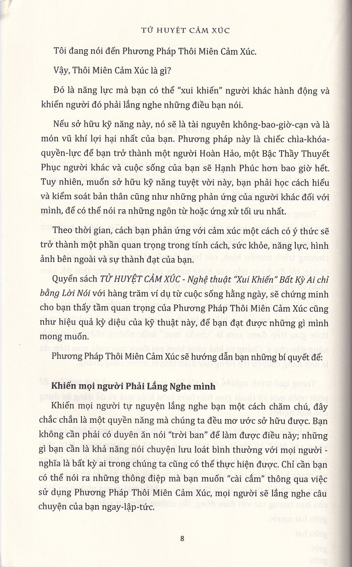 Sách Fahasa - Tử Huyệt Cảm Xúc (Tái Bản 2022)