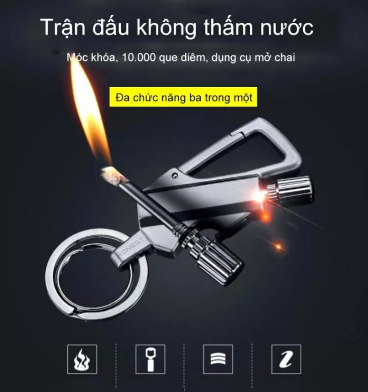 Home and Garden - Móc khóa bật lửa GoldenMen