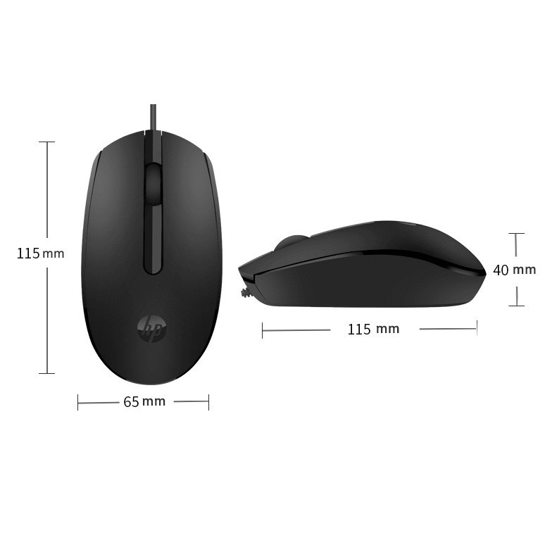 Chuột máy tính chính hãng hp có dây m10