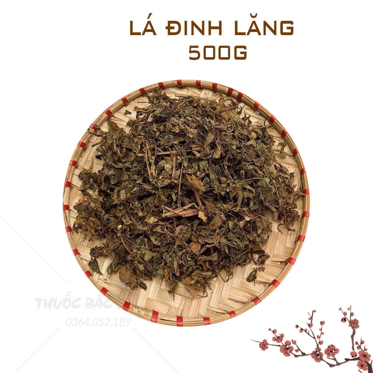 Lá đinh lăng khô 500g