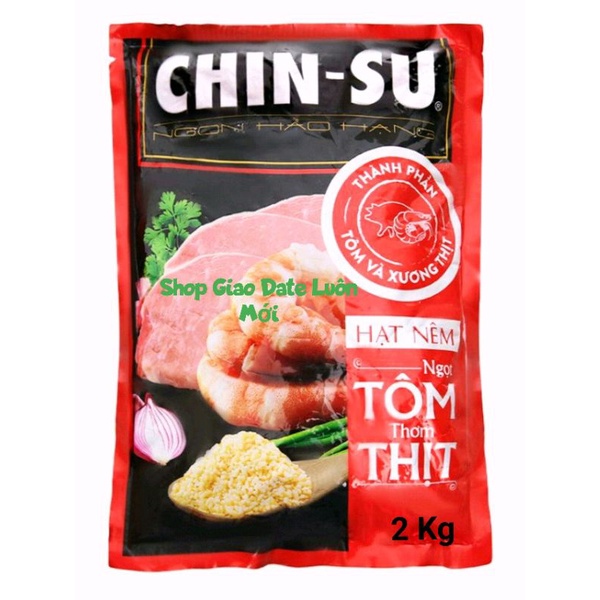 Hạt nêm ChinSu 1kg8 Ngọt Tôm Thơm Thịt (DATE MỚI)