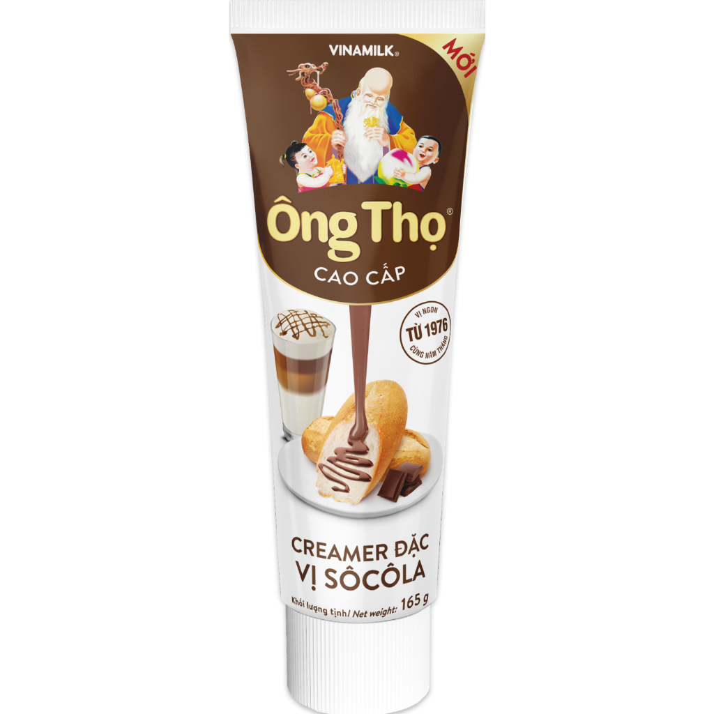 1 tuýp sữa đặc có đường ông thọ vị socola - tuýp 165g