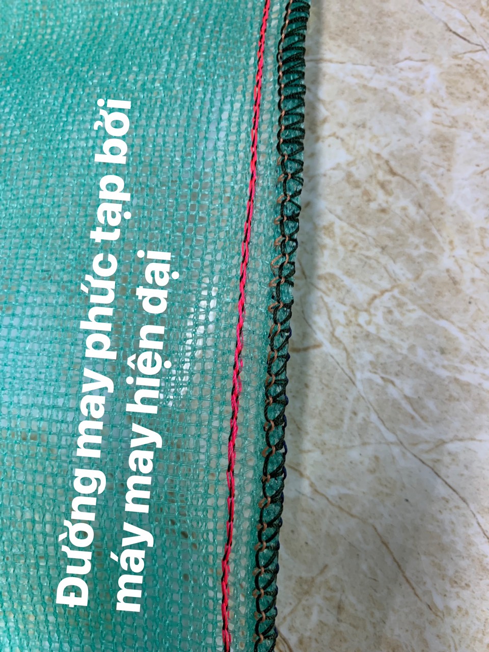 túi đựng cá may bằng chã