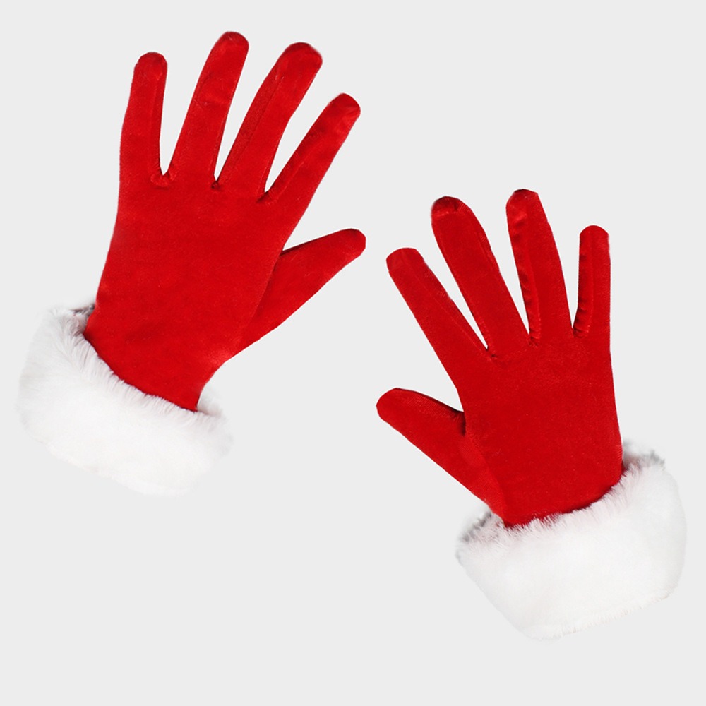 Fashion%20White%20Fur%20Santa%20Claus%20Gloves%20Short%20Furry%20Wool%20Gloves%20Thicken%20Windproof%20Costume%20Accessories%20Mittens%20Festive%20-%20Image%204
