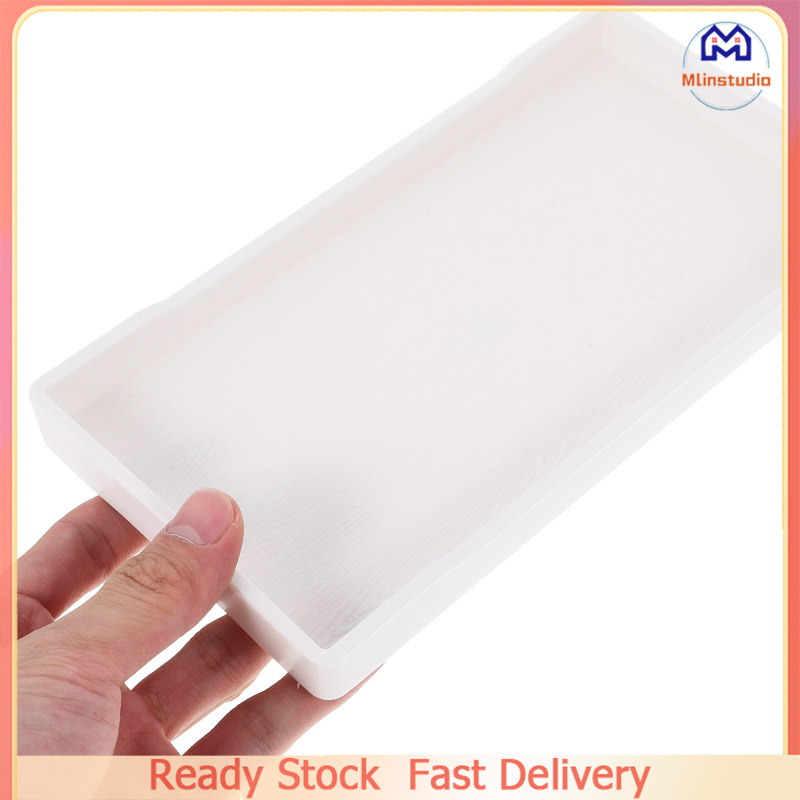Mlinstudio Rectangle Bathroom Countertop Tray Dressing Table Melamine Jewelry Holder Towel Storage