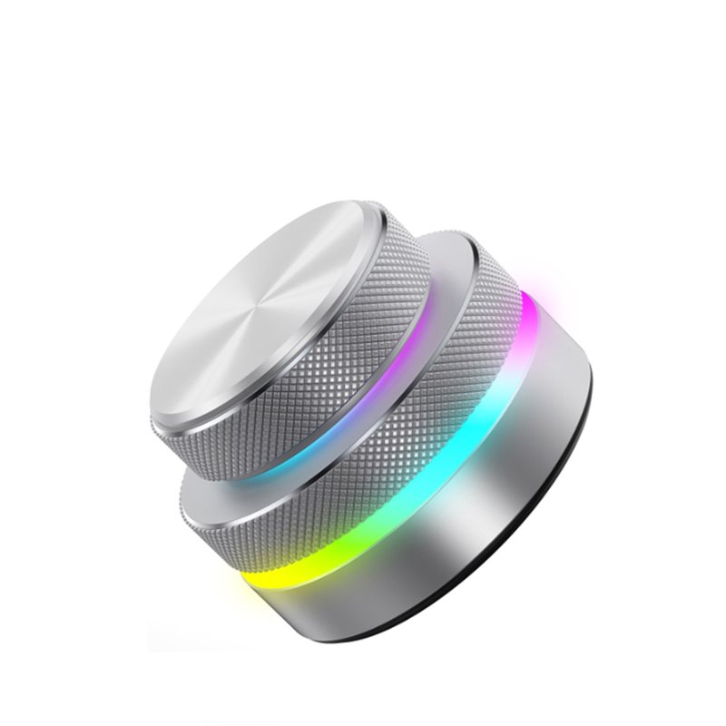 Direction Control Keyboard RGB Light Dual-Mode Dual Knob Keyboard Reverse Directional Control ...