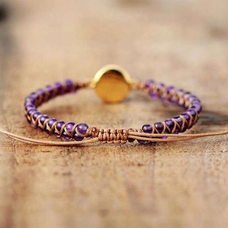 amethyst friendship bracelet