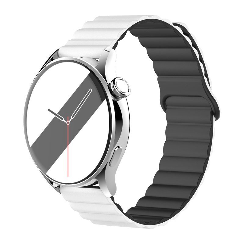 Silicone Magnetic Loop Strap For COROS PACE 3 / Coros Pace 2 SmartWatch bracelet Soft Silicone band
