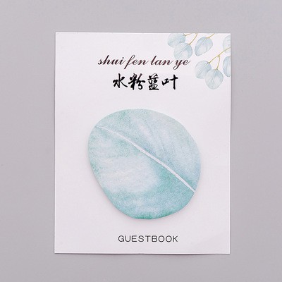 Korean Creative Painted Oil Painting Sticky Note Colorful Tearable Guest Book