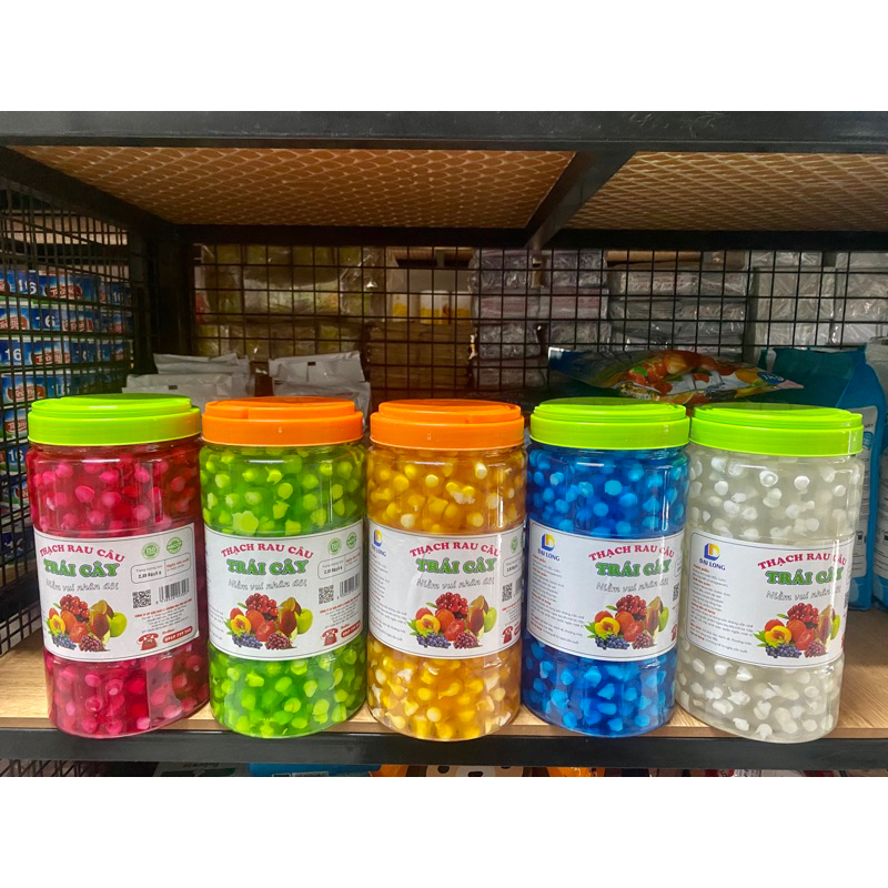Thạch Rau Câu 3D Trái Cây Đại Long 2.5kg
