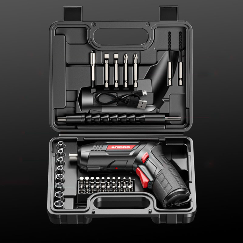Screwdriver Multifunctional electric screwdriver set rechargeable small household cross word