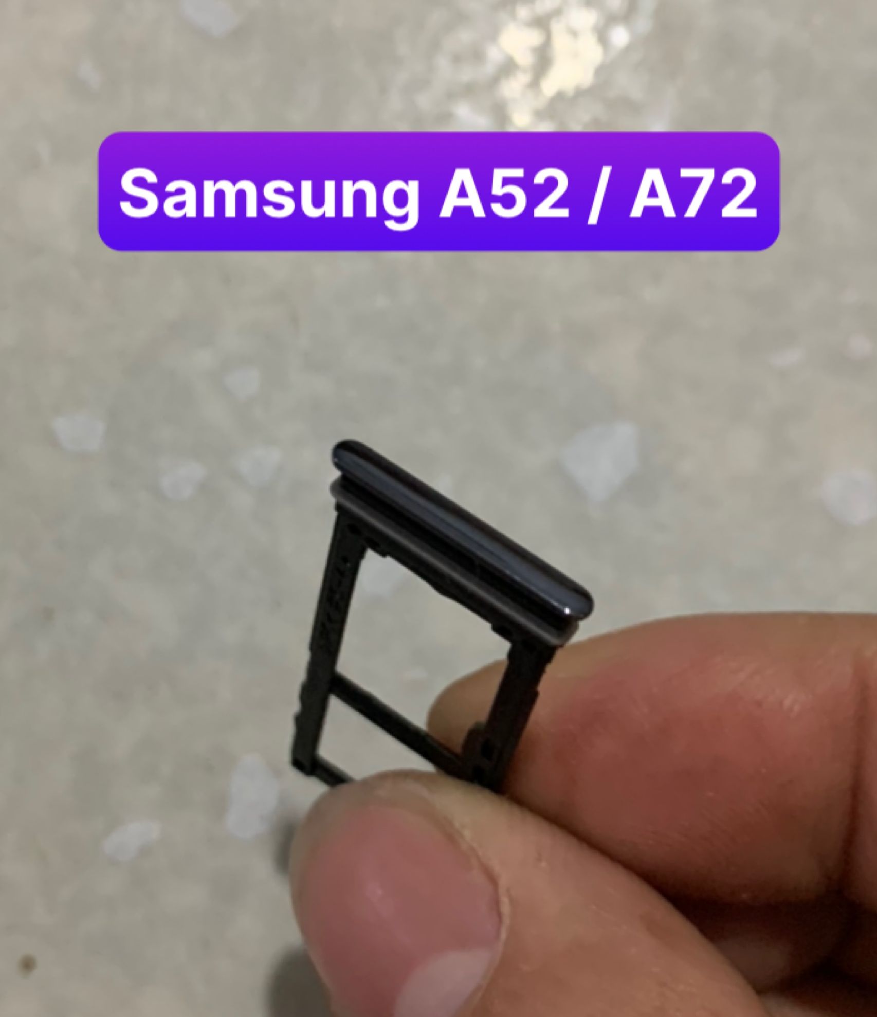 khay sim samsung A52 / A52s / A72 / A92 lắp chung