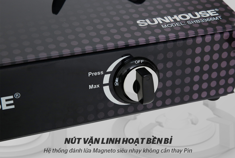 Bếp ga đôi Sunhouse SHB3366MT