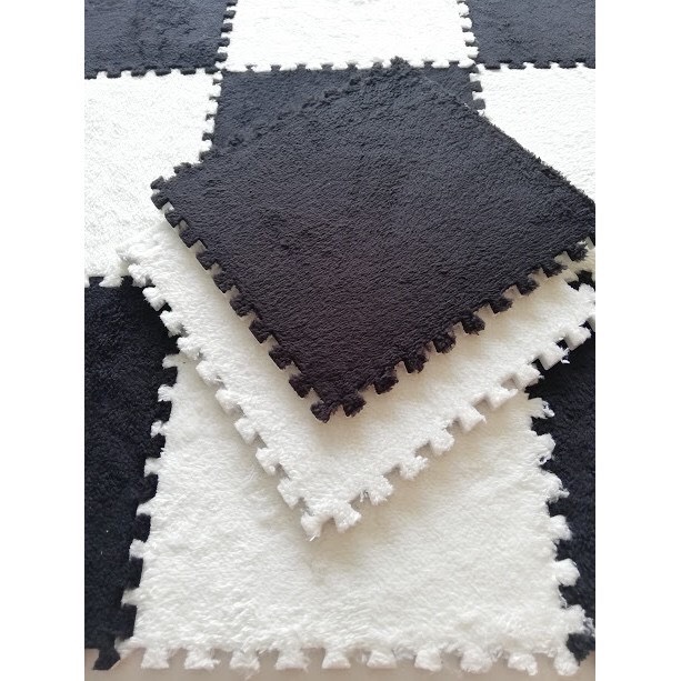 Thảm Xốp Ghép EVA Mặt Lông 30x30x1cm
