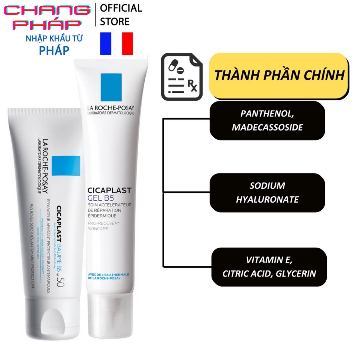 [HÀNG PHÁP ✈️ SHIP HỎA TỐC] Kem La Roche Posay Cicaplast B5 Baume/Gel B5