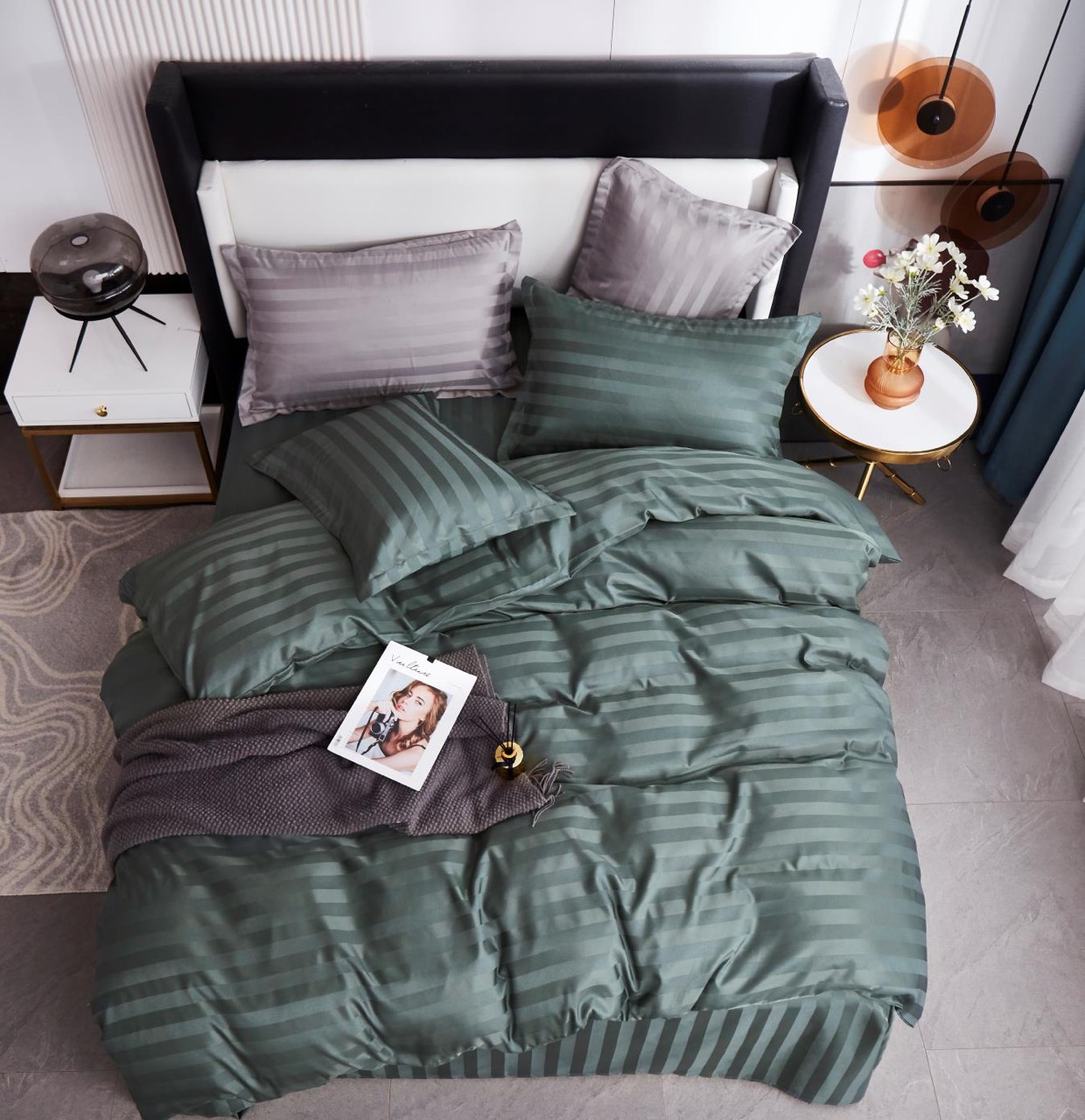 Bộ Chăn Ga Gối Cotton 3F PHI LỤA (Gồm 1 Ga + 1 Vỏ Mền + 2 Áo Gối ) 3F Phi lụa FF17-18-19-20-21-22-23-24-25-26