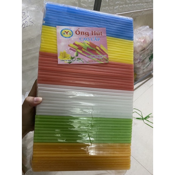 1 bao ống hút nước mía, cà phê , sinh tố 1 bịt -phi 6