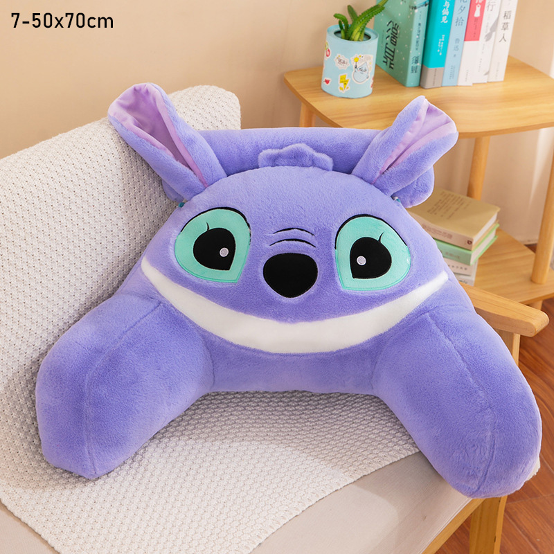 Cartoon cute strawberry bear cushion cushion cushion plush toy office neck pillow car lumbar support doll throw pillow