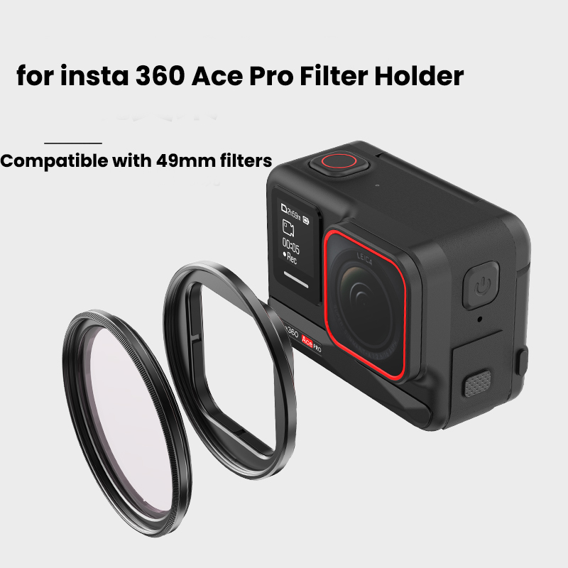 Khung kẹp Kính lọc khung bảo vệ kim loại cho insta360 Ace Pro