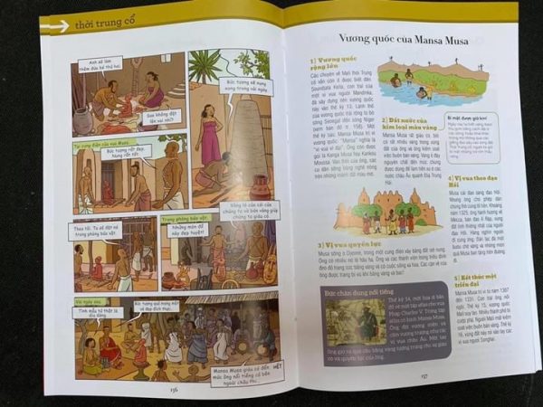 Sách - Lịch sử thế giới qua truyện tranh (Nhã Nam HCM)