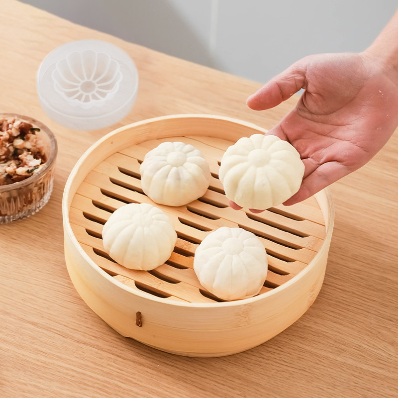 Steamed Stuffed Bun Maker Chinese Baozi Mold Baking Tool Dumpling Moon Cake Making Mould. 