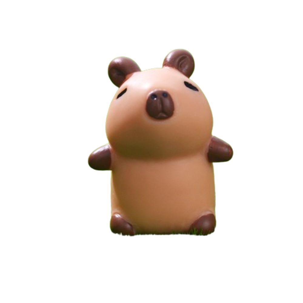 BEIBEI Simulation Capybara Figure Toys Figure Animals Capibara Capybara Animals Figures Collectible Model Cartoon Simulation Capibara Model Kid Toys