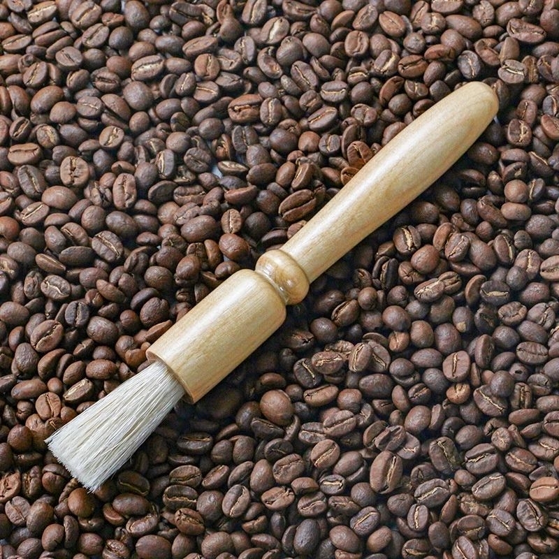 Cọ Vệ Sinh Máy Pha Cafe Cán Gỗ