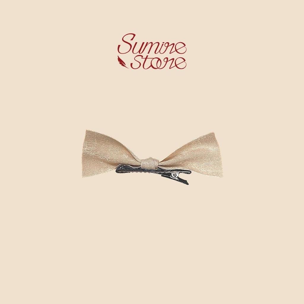 Sumire Store Kẹp tóc mái nơ - 11 màu