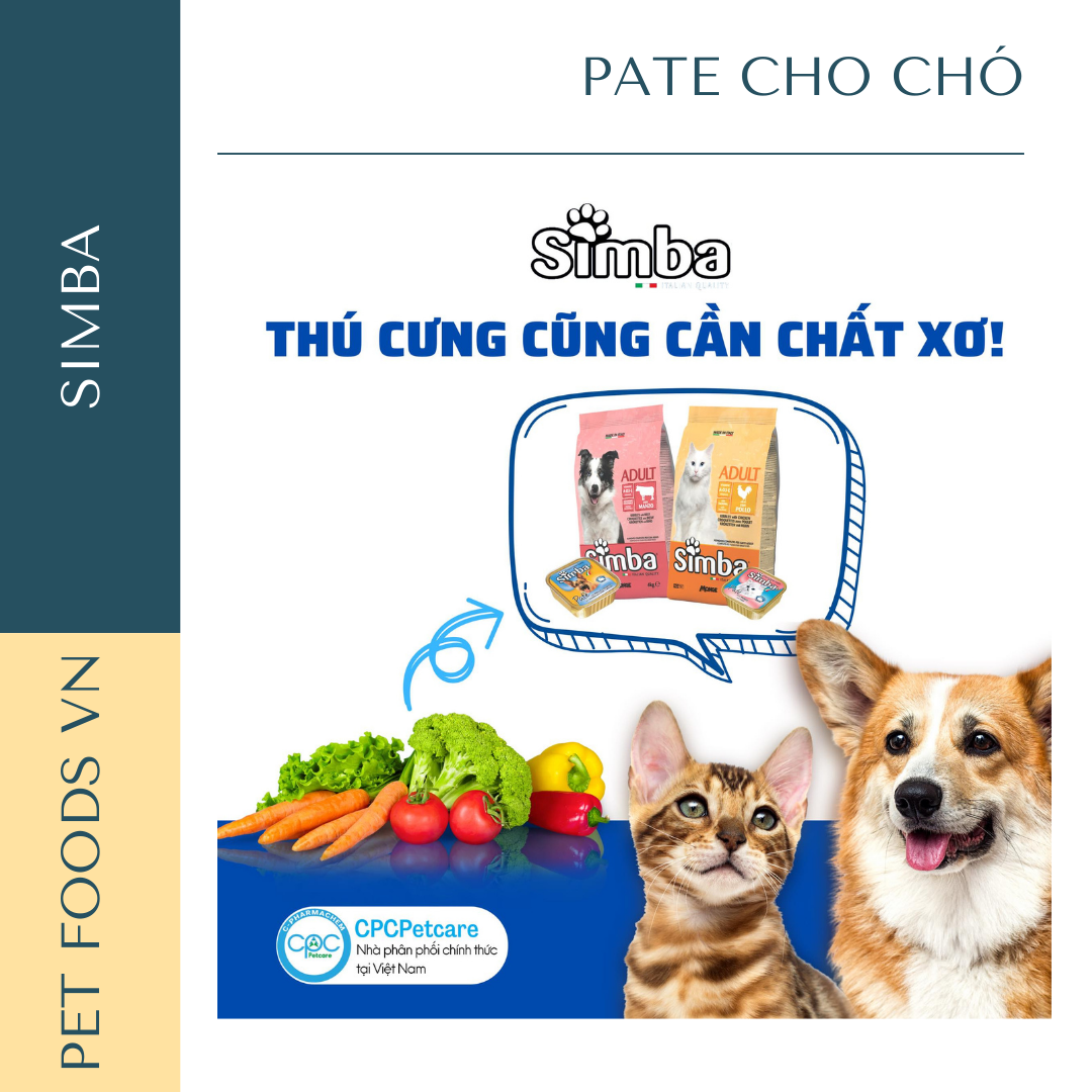 Pate cho chó SIMBA