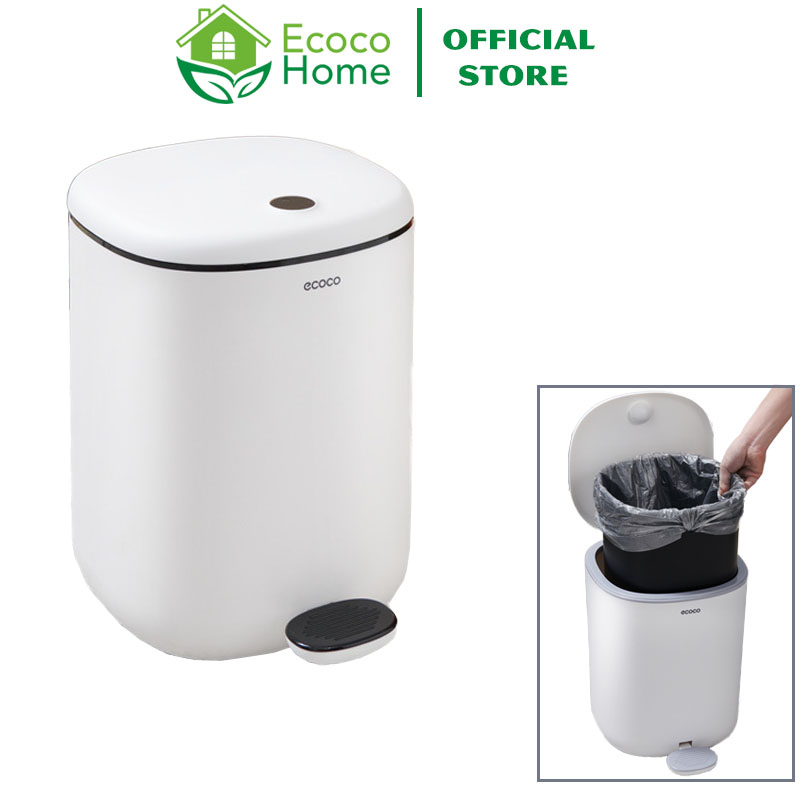 Thùng Rác Đạp Chân, Mở Tay Thông Minh Ecoco E2228