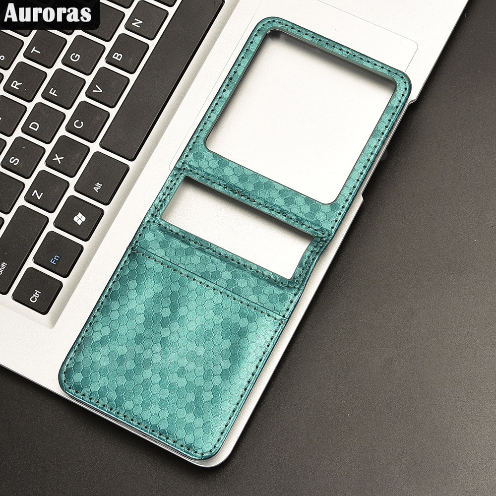 For Tecno Phantom V Flip2 5G Phone case Wave Point Design TPU External Leather Card stand Holder New Design Flip Cover for Tecno Phantom V Flip2 5G Cover casing HP. 