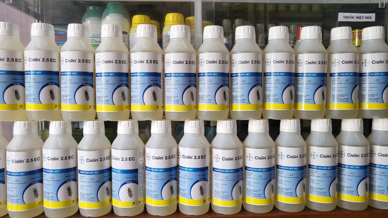 Thuốc diệt mọt Cislin 2.5 EC Bayer Đức 1lít