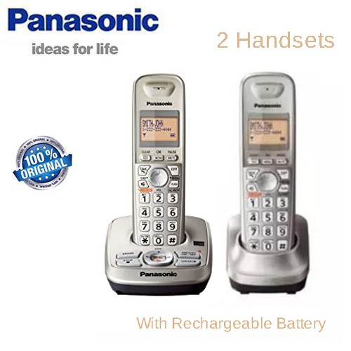 Panasonic Kx-Tg4221N โทรศัพท์บ้าน ไร้สาย พร้อมระบบตอบกลับ 4 ช่องทาง Dect  6.0 Plus - Jialiangkiasjd - Thaipick