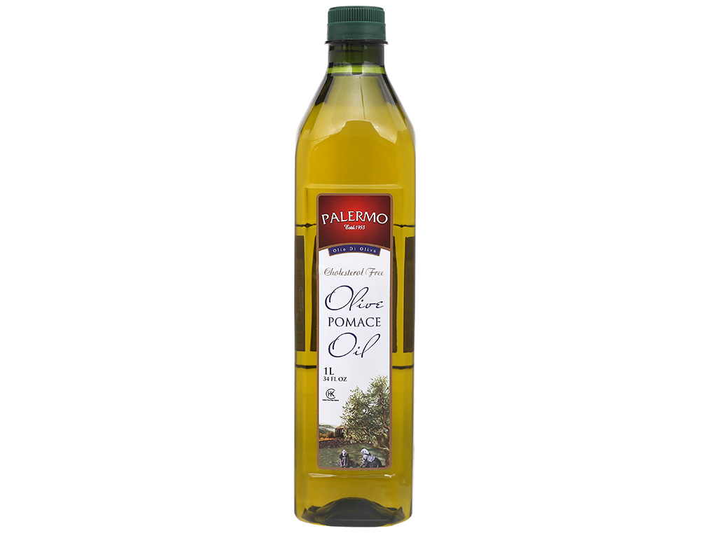 5/6 Dầu Olive Pomace Palermo chai 1 lít