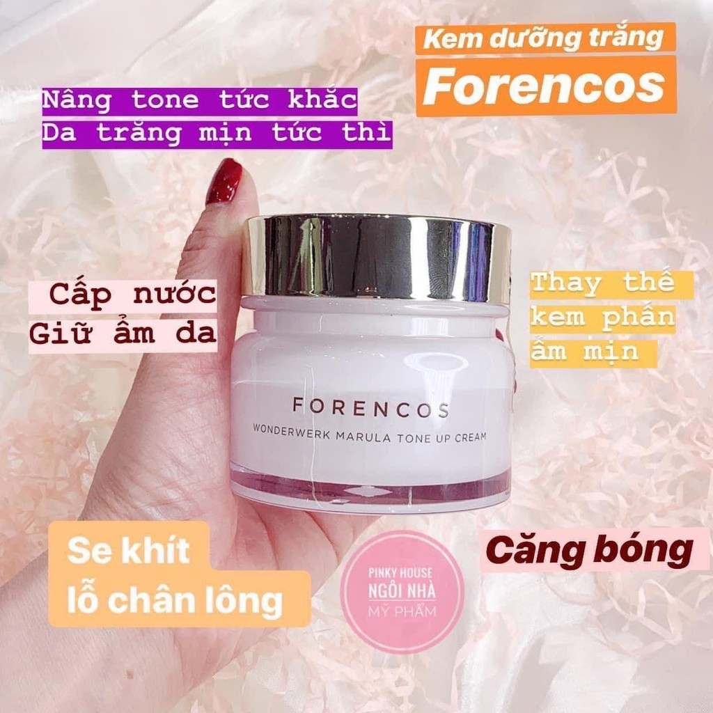 Kem dưỡng trắng da FORENCOS ngày 50ml
