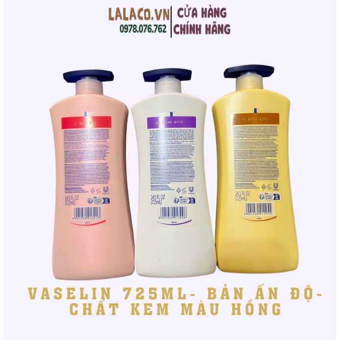 Sữa dưỡng thể trắng da Vaseline UV Lightening 725ml