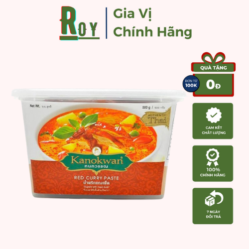 [HCM]Bột lẩu thái (Tom Yum Paste) Kanokwan 500g